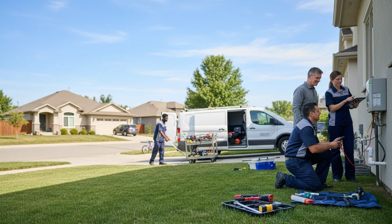 Tankless water heater service in Suffield, CT